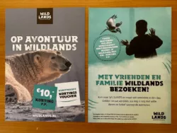 Waardecheque Wildlands Adventure
