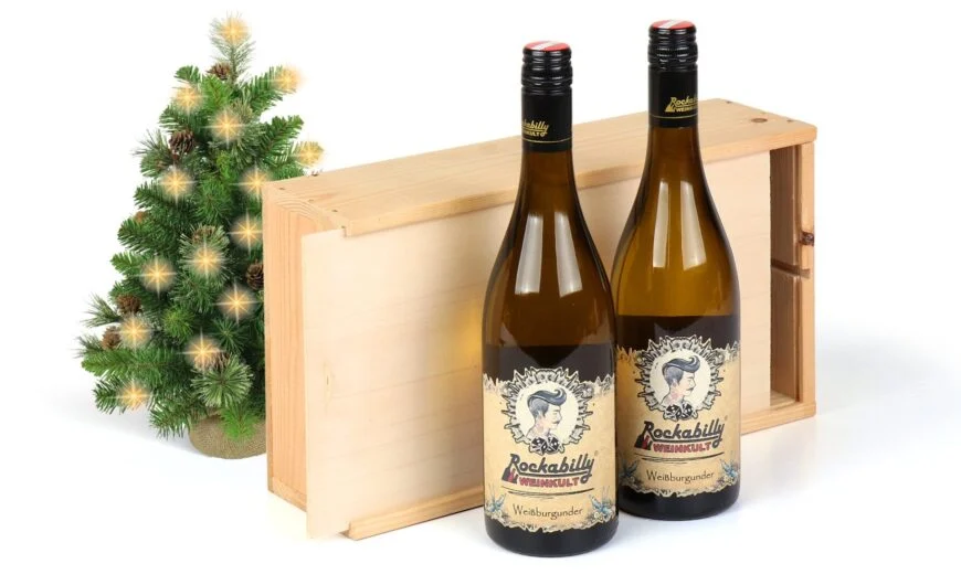 Rockabilly wijnset
